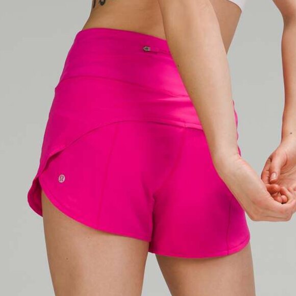 Lululemon Speed Up High-Rise Short 4" - 8 Sonic Pink - Picture 2 of 6